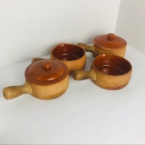 Red Wing Provincial Ware Soup pots